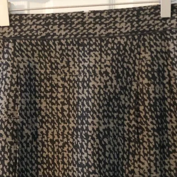 GAP skirt, NWT, size 14, black/gray print, lined - Picture 2 of 8